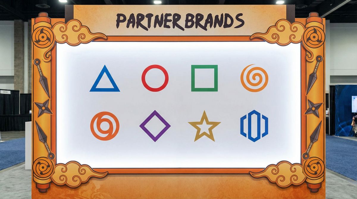 暗网合作影视品牌Logo墙